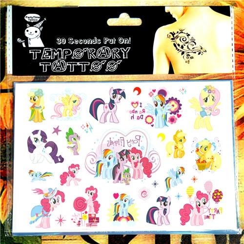 SHNAPIGN Little Pony Celestia Child Temporary Tattoo Body Art Flash Tattoo Stickers 17*10cm Waterproof Styling Tatoo Sticker
