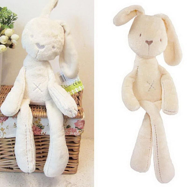 New Fashion Soft Stuffed Animals Kids Animal Rabbit Sleeping Cute Cartoon Plush Toy Stuffed Animal Dolls Children Birthday Gift