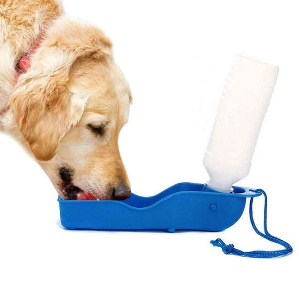 1PC New 250ml 500ml Dog Drinking Bottle Cat Waterer Puppy Drinker Traveling Outdoor Kettle Pet Supplies