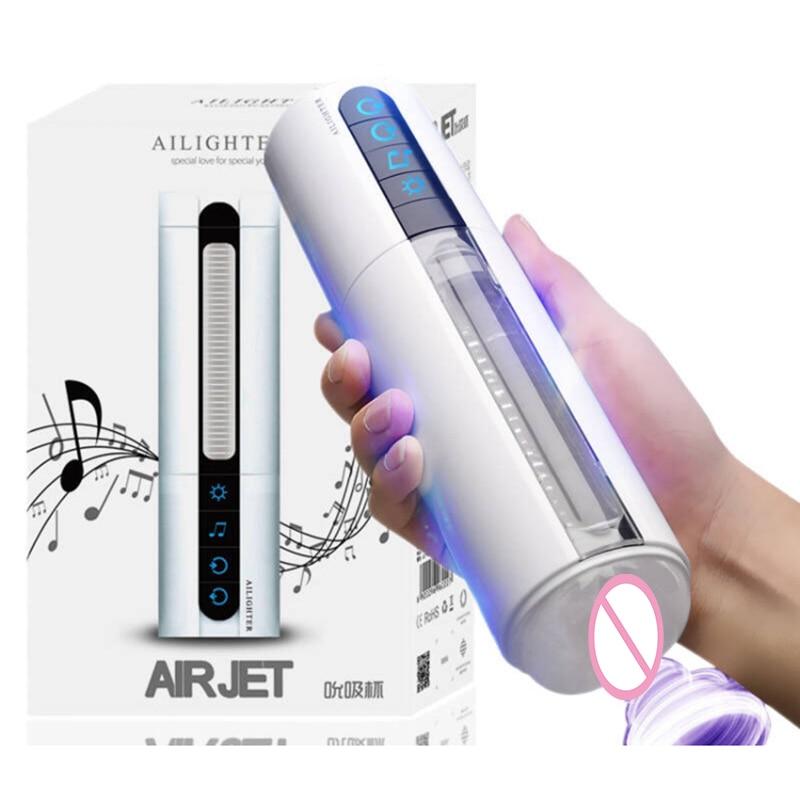 Smart Air Sucking Male Masturbator Induction Girl Sex Moans Sex Machine Heating Vibrating Artificial Vagina Sex Toys for Men