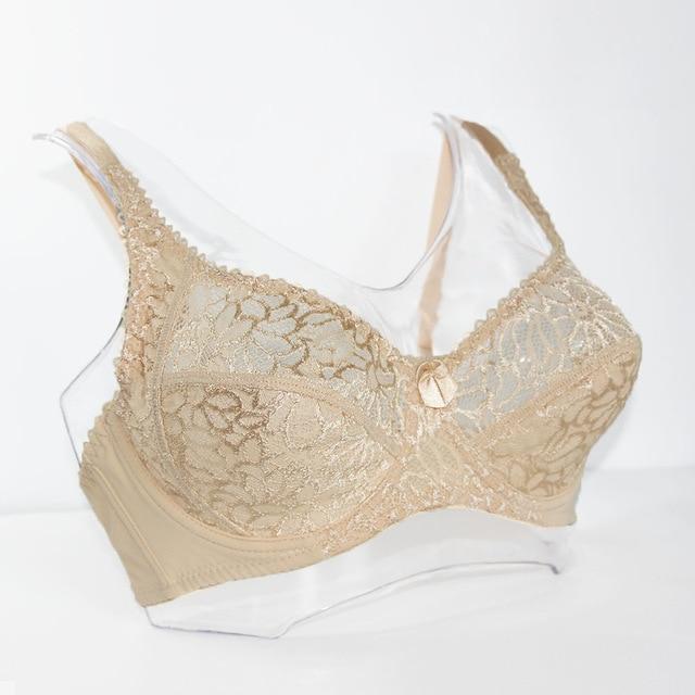 Bras For Women Adjusted-straps Underwire Bra Sexy Women Underwear Lace Bralette Lingerie Top Large Size B C D DD E F Cup