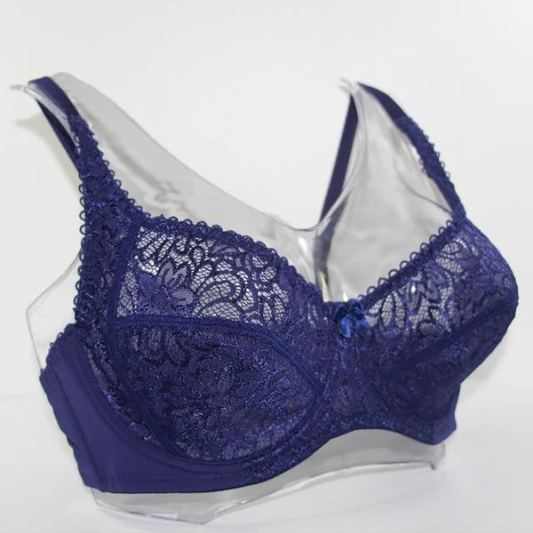 Bras For Women Adjusted-straps Underwire Bra Sexy Women Underwear Lace Bralette Lingerie Top Large Size B C D DD E F Cup