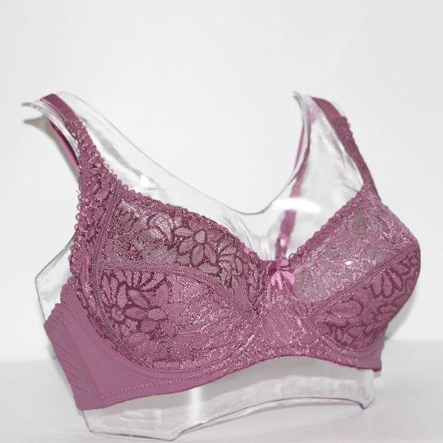 Bras For Women Adjusted-straps Underwire Bra Sexy Women Underwear Lace Bralette Lingerie Top Large Size B C D DD E F Cup