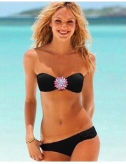 PARAKINI 2018 NEW Crystal Rhinestone Bikinis Set Women Push Up Diamond Swimwear Halter Top Bra Swimsuits Beach Wear Bathing Suit