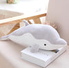 50cm Soft Dolphin Plush Toys Dolls Stuffed Down Cotton Animal Pillow Kawaii Office Nap Pillow Kids Toy Christmas Gift for Girls