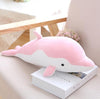 50cm Soft Dolphin Plush Toys Dolls Stuffed Down Cotton Animal Pillow Kawaii Office Nap Pillow Kids Toy Christmas Gift for Girls