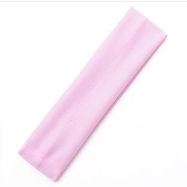 Soft Women Girl Yoga Sport Terylene Elastic Hairband Headband New Hair Band Sport Headband Yoga Fitness Equipment Accessories