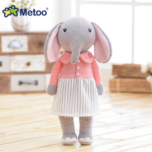 30cm Kawaii Stuffed Baby Kids Toys for Girls Birthday Christmas Gift Plush Sweet Cute Lovely 12.5 Inch Elephant Metoo Doll