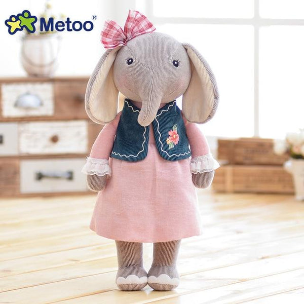 30cm Kawaii Stuffed Baby Kids Toys for Girls Birthday Christmas Gift Plush Sweet Cute Lovely 12.5 Inch Elephant Metoo Doll