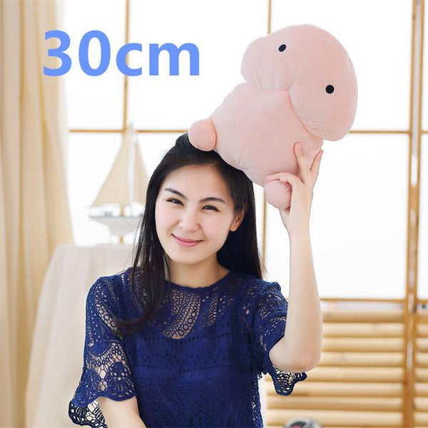 1pc 30/50cm Kawaii Plush Penis Toy Doll Soft Stuffed Creative Simulation Penis Pillow Cute Sexy Creative Toy Gift for Girlfriend