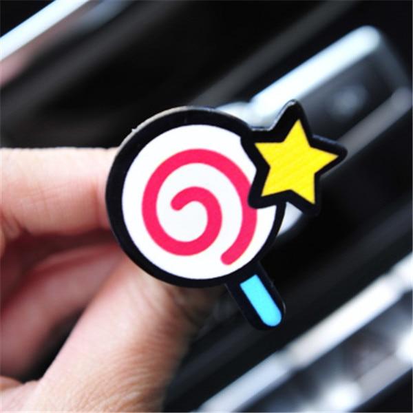 Car Ornaments Cute Air Conditioning Vents Perfume Clip Air Freshener Auto Interior Decoration Creative Fragrances Accessories