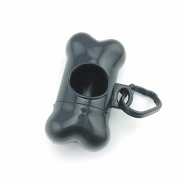Pet Dog Waste Poop Bags Dispenser Bone Shape Pet Waste Bag Holder For Small Dog Dispenser Poop Bags Holder Accessories Large