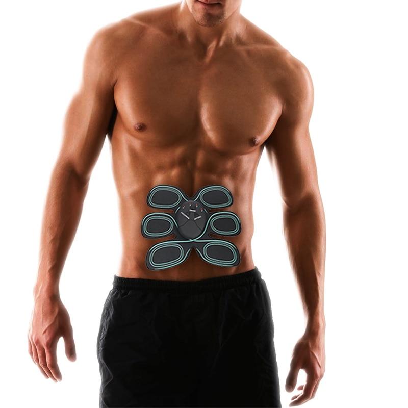 Electric Muscle Stimulator EMS Abdominal Muscle Exerciser Training Device Body Abdominal Muscles  Fitness Accessories 30