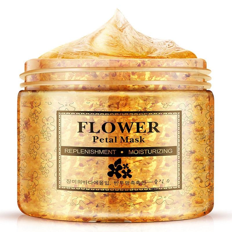 Flower Petals Mask hydrating face mask Whitening Hydrating Moisturizing Washable day and night mask Anti-Aging Skin Care