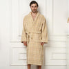 AZO Free terry cotton toweling night gown,men sleepwear men bathrobe hot sale