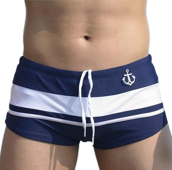 2017 Hot Swimwear Men Breathable Men's Swimsuits Swim Trunks Boxer Briefs Sunga Swim Suits Maillot De Bain Beach Shorts C1116