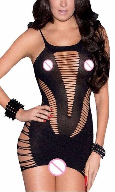 Women Sexy Lingerie Sexy Underwear Women Lady Babydoll Plus Size Hot Mini Dress  Women Fishnet Sleepwear Sexy Costumes qq138