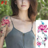 1PC New Fashion Removable Women Lady 3D Flowers Waterproof Temporary Tattoo Stickers Beauty Body Art Easy Wear And Easy Clean