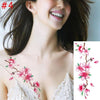 1PC New Fashion Removable Women Lady 3D Flowers Waterproof Temporary Tattoo Stickers Beauty Body Art Easy Wear And Easy Clean