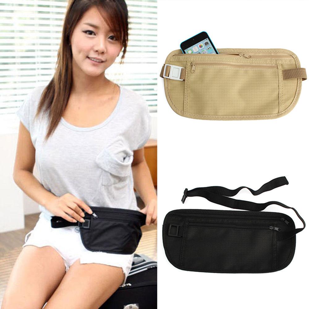 Unisex Travel Bum Bag Handy Hiking Sport Fanny Pack Waist Belt Zip Pouch Fitness Equipment Accessories