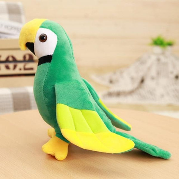 20/25cm Cute Plush Rio Macaw Parrot Plush Toy Stuffed Doll Bird Baby Kids Children Birthday Gift Home Shop Decor