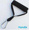 AIBOULLY Fitness Accessory Handle Foot Buckle Door Buckle Waist Belt Pull Rope Resistance Band Multifunction Strength Training