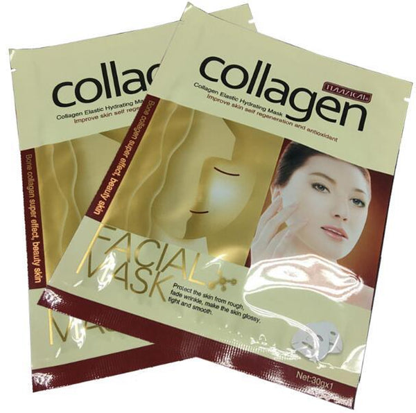 Collagen Essence Whole Face Sheet Mask for Moisturizing Whitening Skin Care Treatment Anti-aging Masks 1PCS Free Shipping