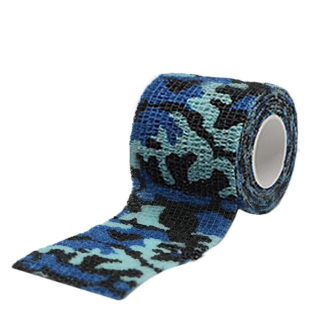 Pet Multi-functional Self-adhesive Elastic Bandage Non-Woven Fabrics Pets Breathable Tearing Camouflage Bandages for Dogs Cats