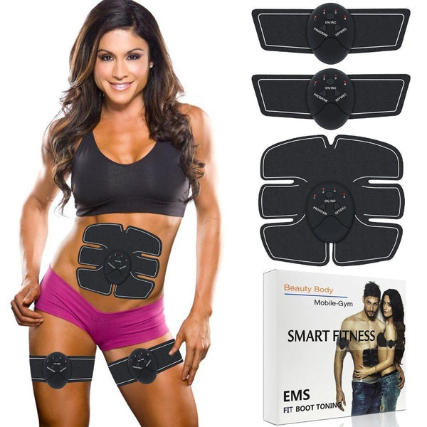 Wireless Muscle Stimulator EMS Slimming Machine Abdominal Muscle Exerciser Training Fitness Equipment Accessories Massager