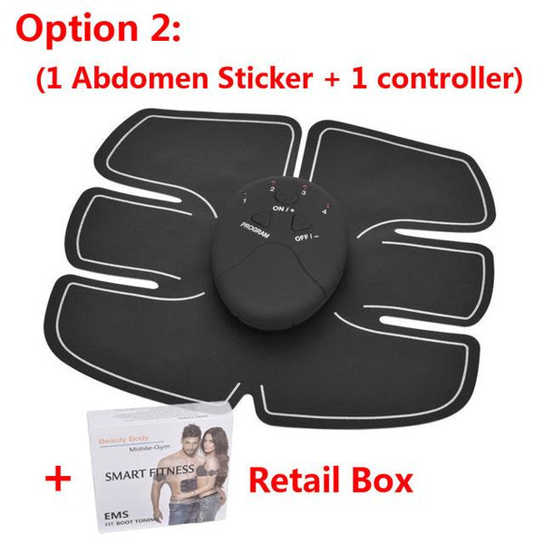 Wireless Muscle Stimulator EMS Slimming Machine Abdominal Muscle Exerciser Training Fitness Equipment Accessories Massager