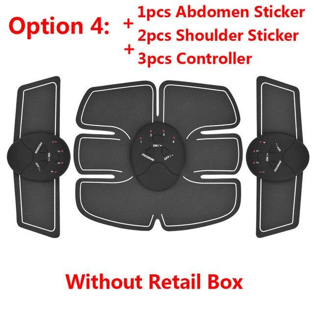 Wireless Muscle Stimulator EMS Slimming Machine Abdominal Muscle Exerciser Training Fitness Equipment Accessories Massager