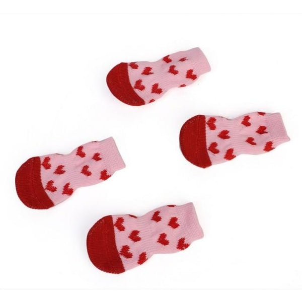 Pet cat  socks Dog Socks Traction Control for Indoor Wear L/M/S Cat Clothing 2018 NEW