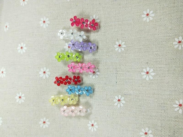 Fresh and sweet flowers hair clip pet dog headdress dog hair accessory