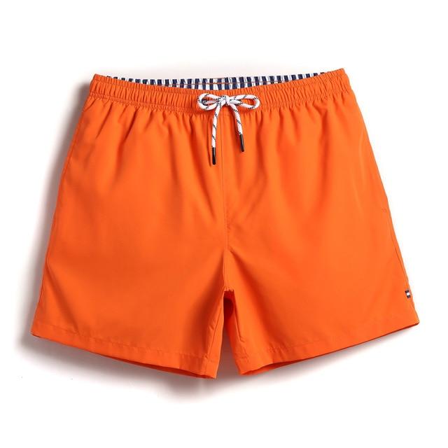 Mens swimwear sexy white board shorts beach surfing sweat mesh liner men swimsuits bathing suits plavky solid color navy blue