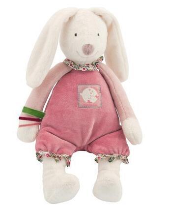 1PCS Baby Play Soft Plush Toys High Quality Lovely Rabbit Appease Doll Baby Dolls Hold Muppet Toys 32cm