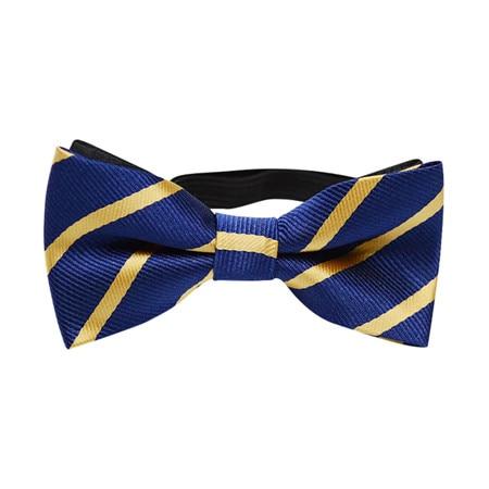 Classic Stripe Pet Dog Bow Tie Collar Adjustable Length Cat Puppy Dress Up Bowknot Necktie Gentle Man Style Puppy Tie Neck Line