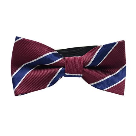 Classic Stripe Pet Dog Bow Tie Collar Adjustable Length Cat Puppy Dress Up Bowknot Necktie Gentle Man Style Puppy Tie Neck Line