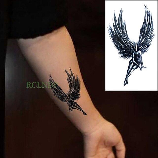Waterproof Temporary Tattoo fox wolf wolves whale owl geometric animal tatto flash tatoo fake tattoos for girl women man kid 7