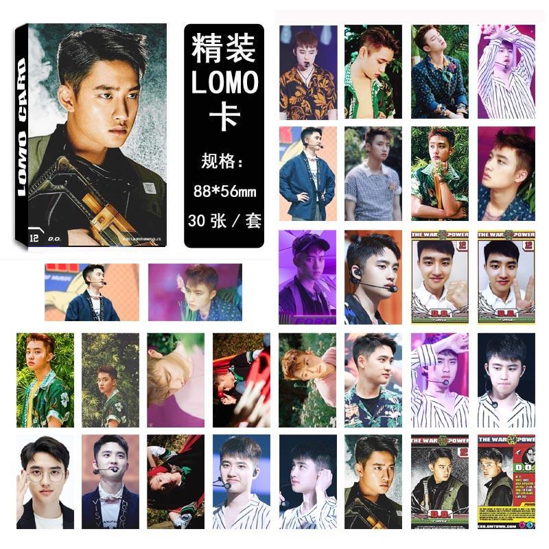 [MYKPOP] EXO D.O. (Doh Kyungsoo)  LOMO Cards Paper Photo Card HD Photocard SA18030225