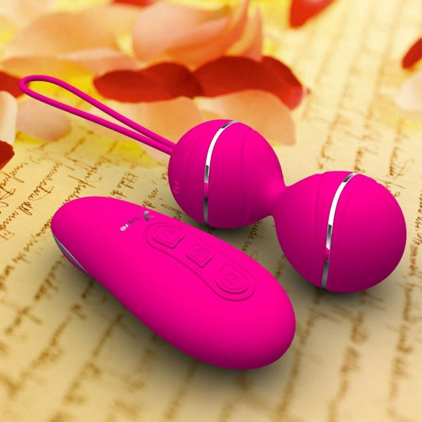 7 Speed Remote Control Kegel Ball Vaginal Tight Exercise Vibrating Eggs Geisha Ball Ben Wa Balls Dual Vibrator Sex Toy for Women