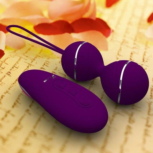 7 Speed Remote Control Kegel Ball Vaginal Tight Exercise Vibrating Eggs Geisha Ball Ben Wa Balls Dual Vibrator Sex Toy for Women