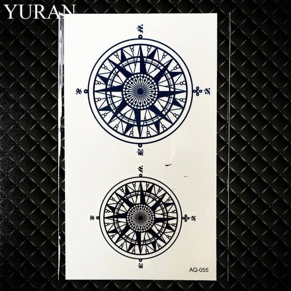 Watercolor Dream Catcher Temporary Tattoo Women Tribal Tattoo Sticker Black Dreamcatcher Fake Flash Tatoo Girl Body Arm Shoulder