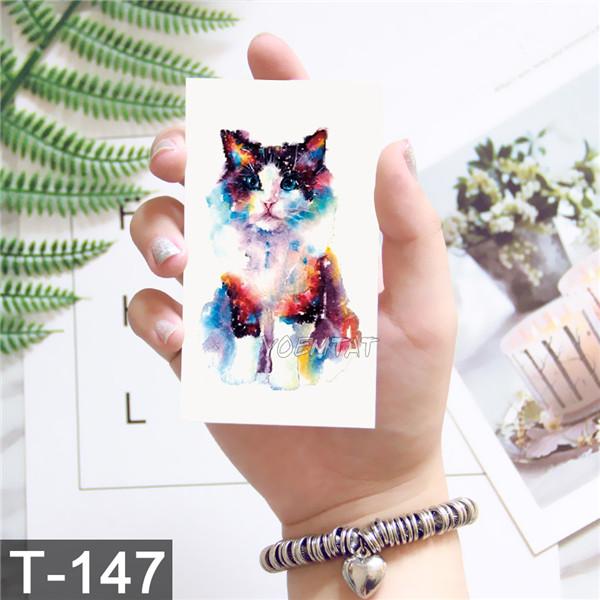 Waterproof Temporary Tattoos ocean feather Wave Mountain flash glitte Tattoo stickers body art for men translated tattoo sleeve