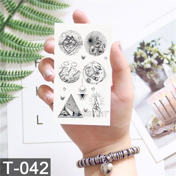 3d dream catcher  Waterproof Temporary Tattoos dreamcatcher flash Tattoo stickers body art for women transferable fake tattoo