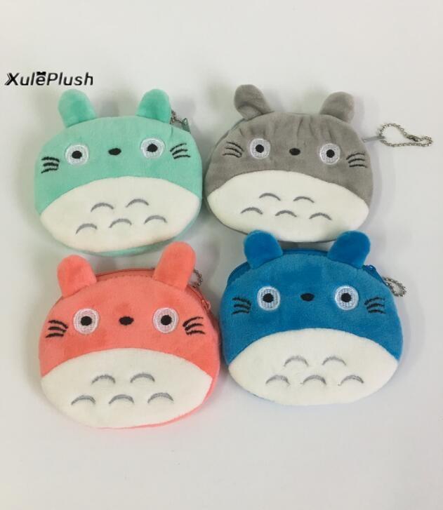 Super Kawaii Quality 10CM Approx. My Neighbor Totoro Gift Plush Toys Bag , Popular Key Chain Plush Toys