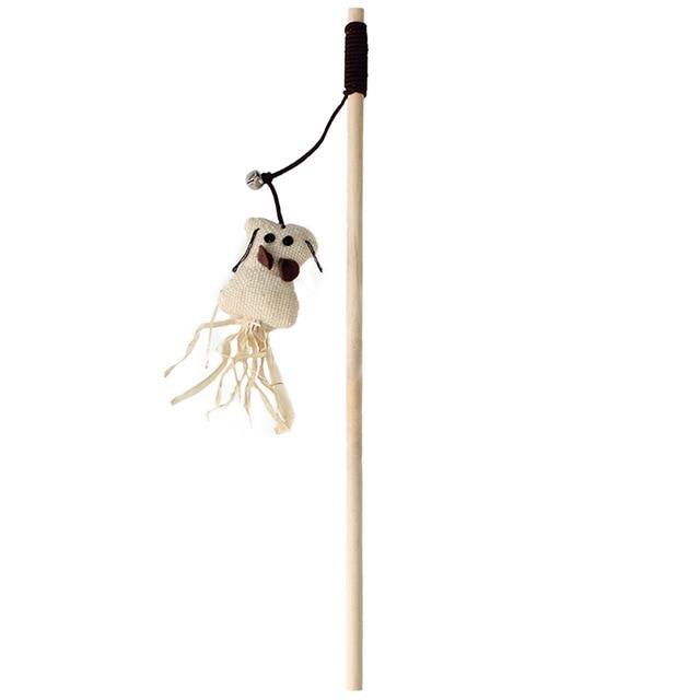 Pet Cat Toy  Feather Cute Animal Design Interactive Toys For Cats 6191001 kitten Supplies