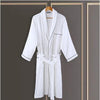 100% Cotton Robe de soiree Kimono men Bathrobe men Peignoir homme Hotels Winter thick