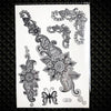 25 Styles Sexy Lace Black Henna Temporary Tattoo Sticker Women Hand Jewelry Tatoo Paste Waterproof Fake Body Art Tattoo Stickers