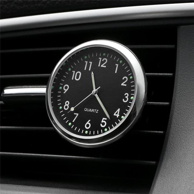 Car Ornament Automobiles Interior Decoration Clock Auto Watch Automotive Vents Clip Air Freshener Clock In Car Accessories Gifts