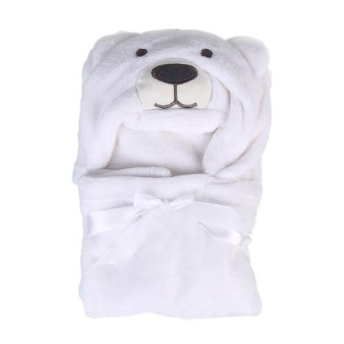Soft Baby Blankets Baby Kids Bathing Towels Animal Shape Hooded Towel Lovely Baby Bath Towel Baby Swaddle Wrap Hooded Bathrobe